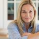 Woman smiling on vacation